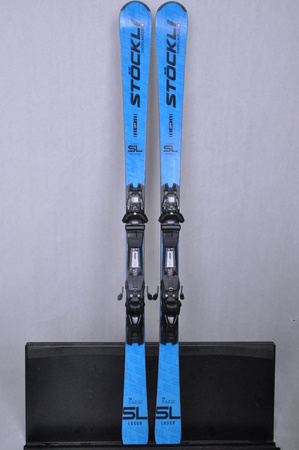 NARTY UŻYWANE STOCKLI LASER SL + MC11 24/25 160 cm NRC20