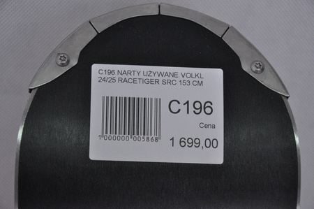 NARTY UŻYWANE VOLKL RACETIGER SRC + Motion 10 24/25 153 cm NRC196