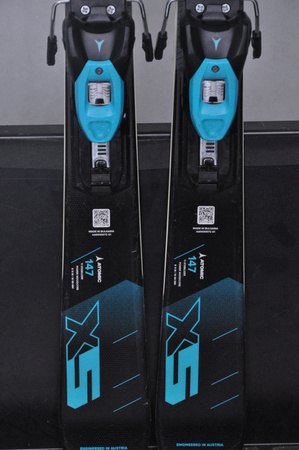 NARTY UŻYWANE ATOMIC REDSTER X5 + Atomic M10 GW 24/25 147 cm NRC306