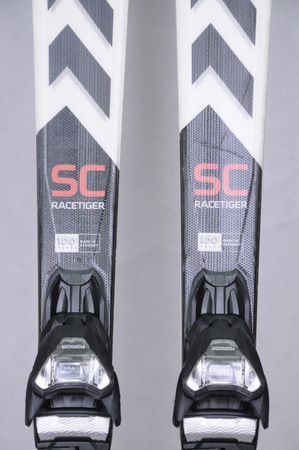 NARTY UŻYWANE VOLKL RACETIGER SC 23/24 + VMotion 12 148 cm NRC325