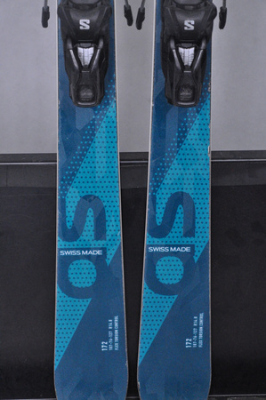NARTY UŻYWANE STOCKLI MONTERO AS + Salomon Strive 11 24/25 172 cm NRC75