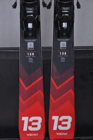 NARTY UŻYWANE VOLKL RACETIGER SRC + Motion 10 24/25 158 cm NRC206