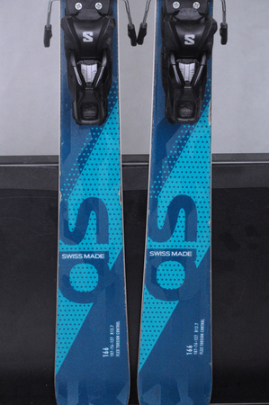 NARTY UŻYWANE STOCKLI MONTERO AS + Salomon Strive 11 24/25 166 cm NRC70