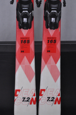NARTY UŻYWANE VOLKL DEACON 7.2 + FTD 10 21/22 165 cm NRC1106