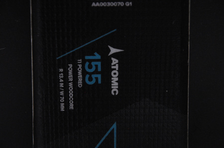 NARTY UŻYWANE ATOMIC REDSTER X7 + Atomic MI12 GW 24/25 155 cm NRC273