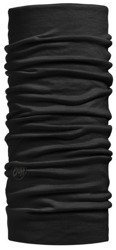 BUFF CHUSTA MERINO LIGHTWEIGHT Solid Black 