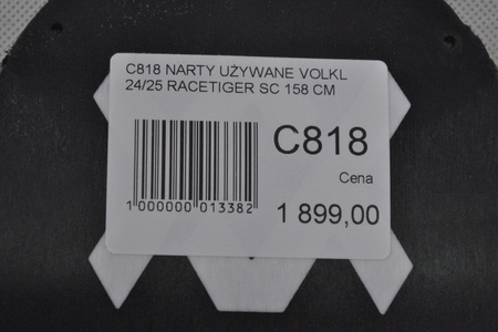 NARTY UŻYWANE VOLKL RACETIGER SC 24/25 + VMotion 12 158 cm NRC818