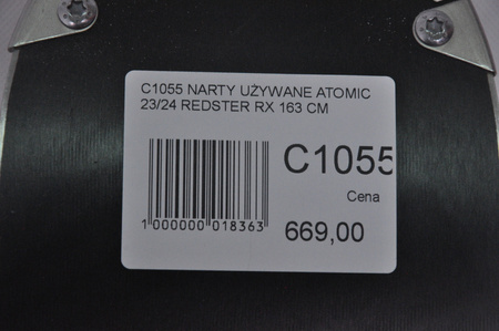 NARTY UŻYWANE ATOMIC REDSTER RX + M10 23/24 163 cm NRC1055