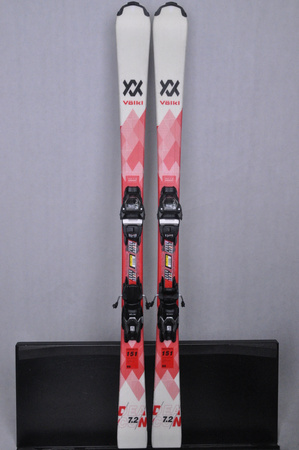 NARTY UŻYWANE VOLKL DEACON 7.2 + FTD 10 21/22 151 cm NRC1141