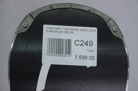 NARTY UŻYWANE HEAD SUPERSHAPE E. MAGNUM + Head PRD12 23/24 156 cm NRC249