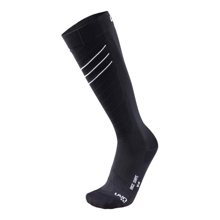 DAMSKIE SKARPETY NARCIARSKIE UYN RACE SHAPE Black/White 2026
