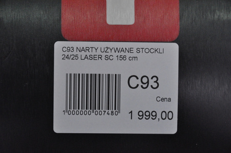NARTY UŻYWANE STOCKLI LASER SC + MC11 24/25 156 cm NRC93