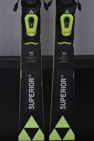 NARTY UŻYWANE FISCHER RC4 SUPERIOR TI 23/24 + Z11 165 cm NRC745