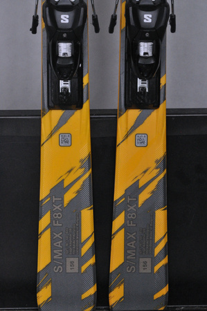 NARTY UŻYWANE SALOMON S/MAX F8 XT + M10 2024 156 cm NRC427
