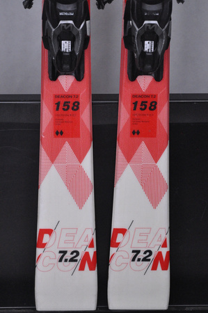 NARTY UŻYWANE VOLKL DEACON 7.2 + FTD 10 21/22 158 cm NRC1127