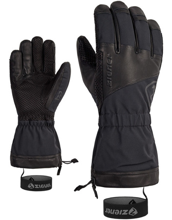 RĘKAWICE NARCIARSKIE ZIENER GORIN AW Black 2023