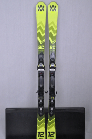 NARTY UŻYWANE VOLKL RACETIGER SC 24/25 + VMotion 12 158 cm NRC819