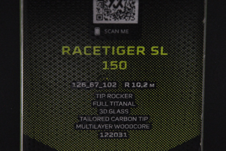 NARTY UŻYWANE VOLKL RACETIGER SL + VMotion 12 22/23 150 cm NRC644
