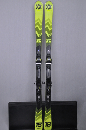 NARTY UŻYWANE VOLKL RACETIGER SC 24/25 + VMotion 12 172 cm NRC837