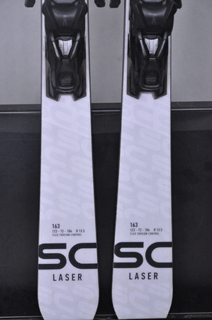 NARTY UŻYWANE STOCKLI LASER SC + MC11 24/25 163 cm NRC101
