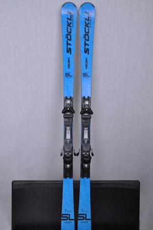 NARTY UŻYWANE STOCKLI LASER SL + MC11 24/25 165 cm NRC30