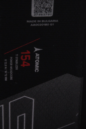 NARTY UŻYWANE ATOMIC REDSTER SC + M10 23/24 154 cm NRC481