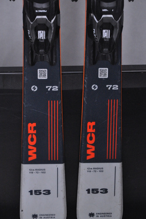NARTY UŻYWANE BLIZZARD WCR 72 + TLT 10 24/25 153 cm NRC922