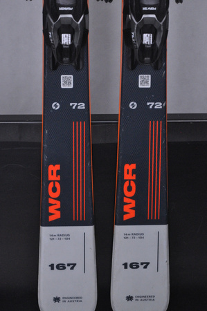 NARTY UŻYWANE BLIZZARD WCR 72 + TLT 10 24/25 167 cm NRC914