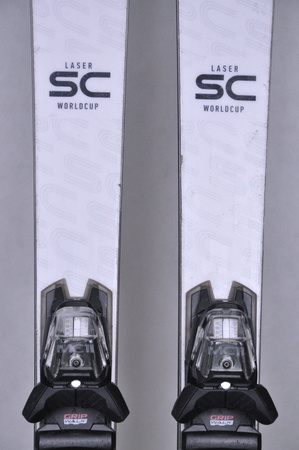 NARTY UŻYWANE STOCKLI LASER SC + MC11 24/25 163 cm NRC102