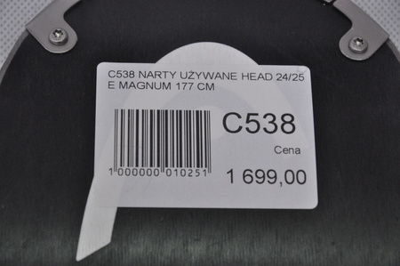 NARTY UŻYWANE HEAD SUPERSHAPE E. MAGNUM + Head PRD12 24/25 177 cm NRC538
