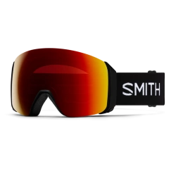 GOGLE SMITH 4D MAG XL Black/Sun Red Mirror 2026