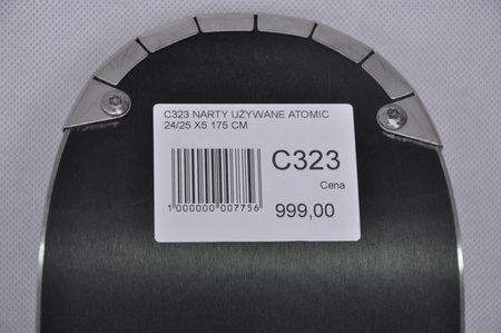 NARTY UŻYWANE ATOMIC REDSTER X5 + Atomic M10 GW 24/25 175 cm NRC323