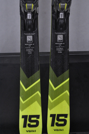 NARTY UŻYWANE VOLKL RACETIGER SC 24/25 + VMotion 12 172 cm NRC837