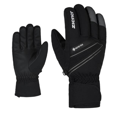 RĘKAWICE NARCIARSKIE ZIENER GUNAR GTX Black Magnet 2026