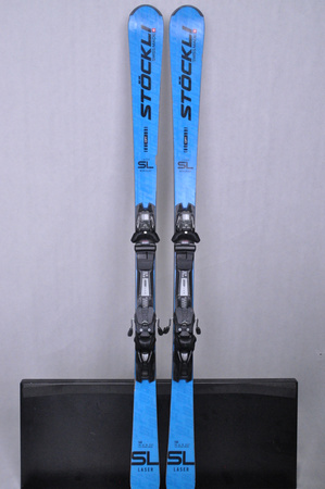 NARTY UŻYWANE STOCKLI LASER SL + MC11 24/25 160 cm NRC25