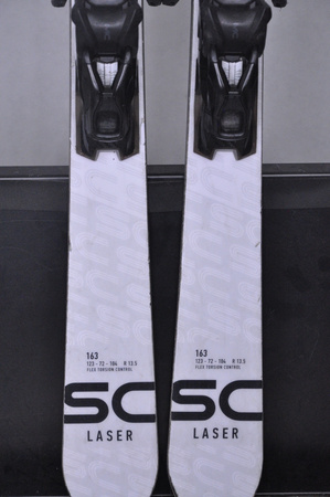 NARTY UŻYWANE STOCKLI LASER SC + MC11 24/25 163 cm NRC99