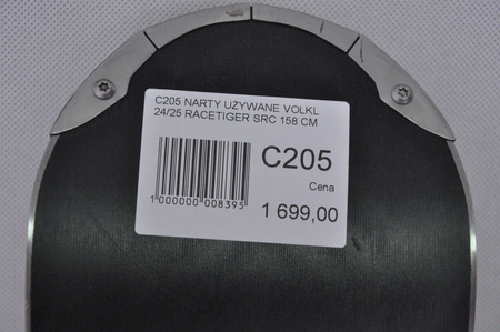 NARTY UŻYWANE VOLKL RACETIGER SRC + Motion 10 24/25 158 cm NRC205