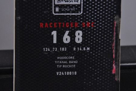 NARTY UŻYWANE VOLKL RACETIGER SRC + Motion 10 24/25 168 cm NRC224
