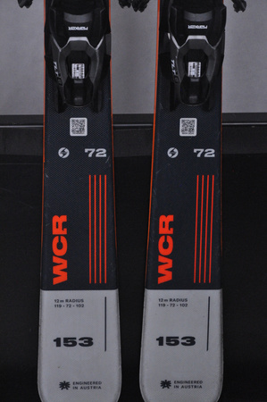 NARTY UŻYWANE BLIZZARD WCR 72 + TLT 10 24/25 153 cm NRC921