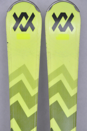 NARTY UŻYWANE VOLKL RACETIGER SC 24/25 + VMotion 12 158 cm NRC823