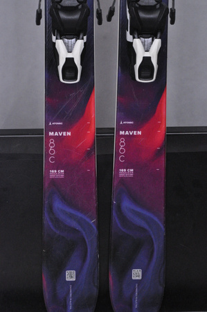 NARTY UŻYWANE ATOMIC MAVEN 86C + STRIVE 11 22/23 169 cm NRC578