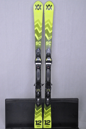 NARTY UŻYWANE VOLKL RACETIGER SC 24/25 + VMotion 12 158 cm NRC818