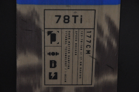 NARTY UŻYWANE K2 DISRUPTION 78TI + MXC 12 24/25 177 cm NRC976