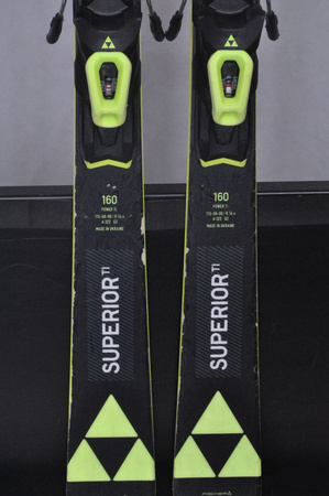 NARTY UŻYWANE FISCHER RC4 SUPERIOR TI 23/24 + Z11 160 cm NRC771