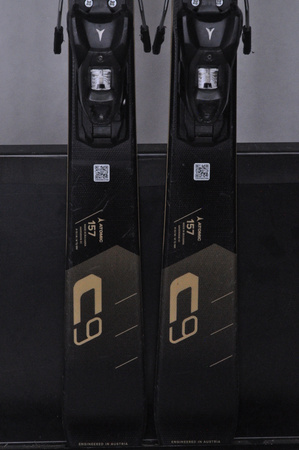 DAMSKIE NARTY UŻYWANE ATOMIC CLOUD C9 + M10 GW 24/25 157 cm NRC386
