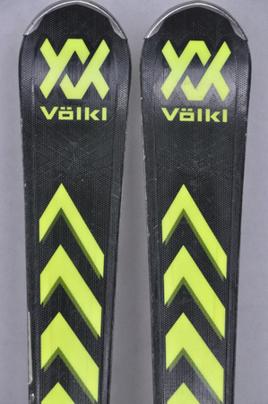 NARTY UŻYWANE VOLKL RACETIGER SC 23/24 + VMotion 12 158 cm NRC822