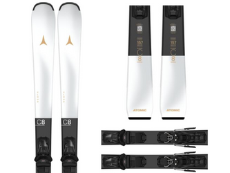 DAMSKIE NARTY ATOMIC CLOUD C8 + Atomic M10 GW 2026