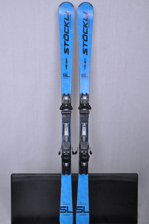 NARTY UŻYWANE STOCKLI LASER SL + MC11 24/25 160 cm NRC24