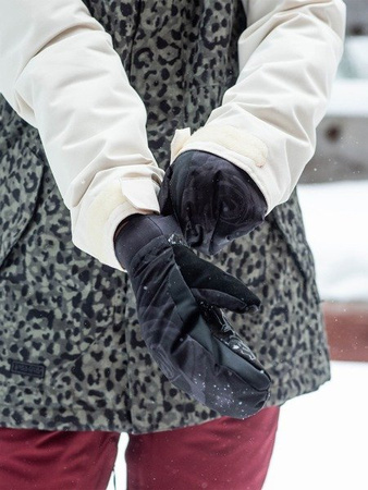 DAMSKIE RĘKAWICE SNOWBOARDOWE VOLCOM HANDPLANT MITT Black