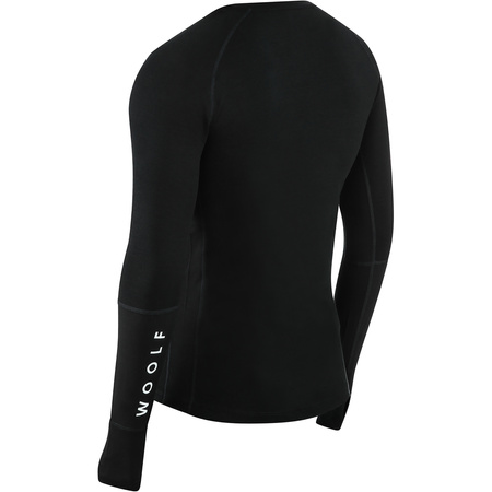 KOSZULKA TERMOAKTYWNA WOOLF MERINO SVARTHETTA PERFORMANCE LS Black